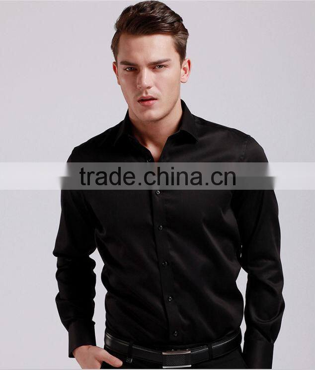 Manufacturer various color red, white ,black , navy blue brand name men dress shirts