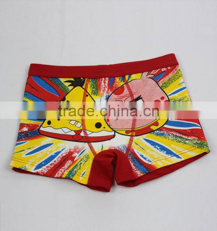 OEM100% cotton Fashionable and popular kids underwear sexy