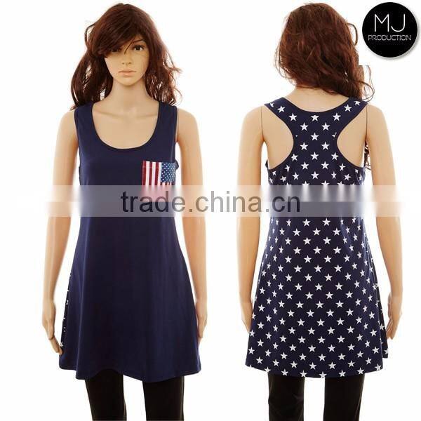 Wholesale monogrammed pocket tank dress