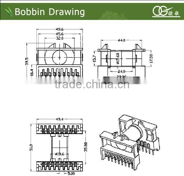 ETD44 power transformer bobbin