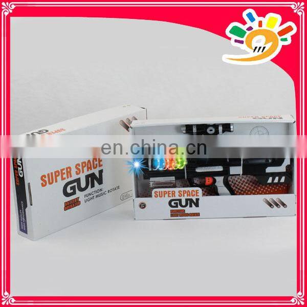 Boy gun toys , Plastic electric space toy gun with flashing light and music