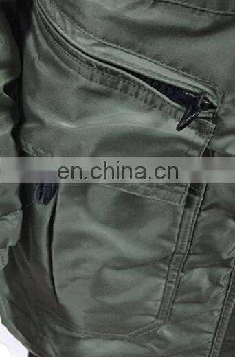2016 Men's fashion and popular wither jacket with zippers