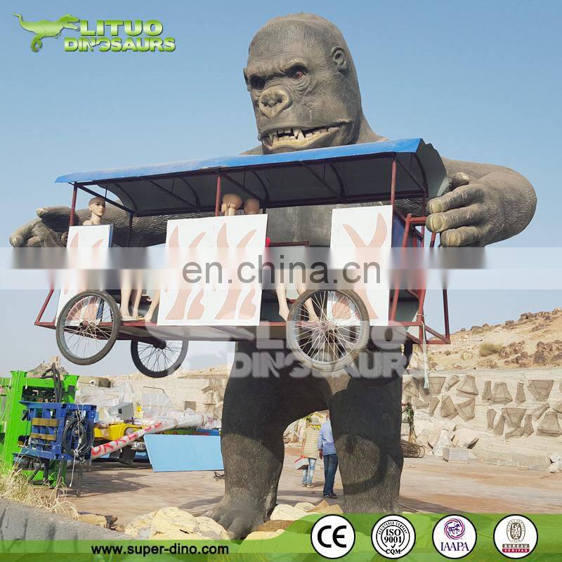 Amusement Park Equipment Large Gorilla Large Kingkong For Fun