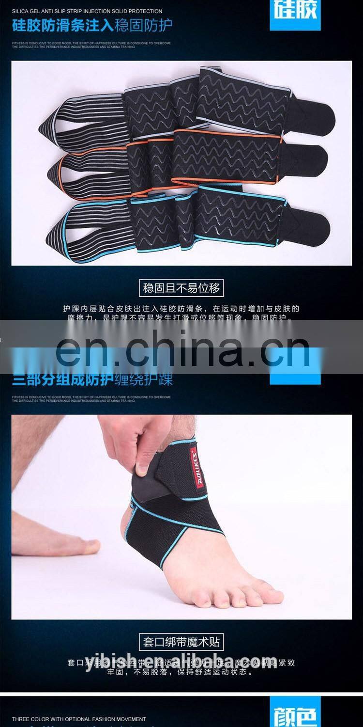 High quality Nylon Material Super Elastic Adjustable Ankle Brace , Perfect for Sports, Protects Against Chronic Ankl#HH-1527