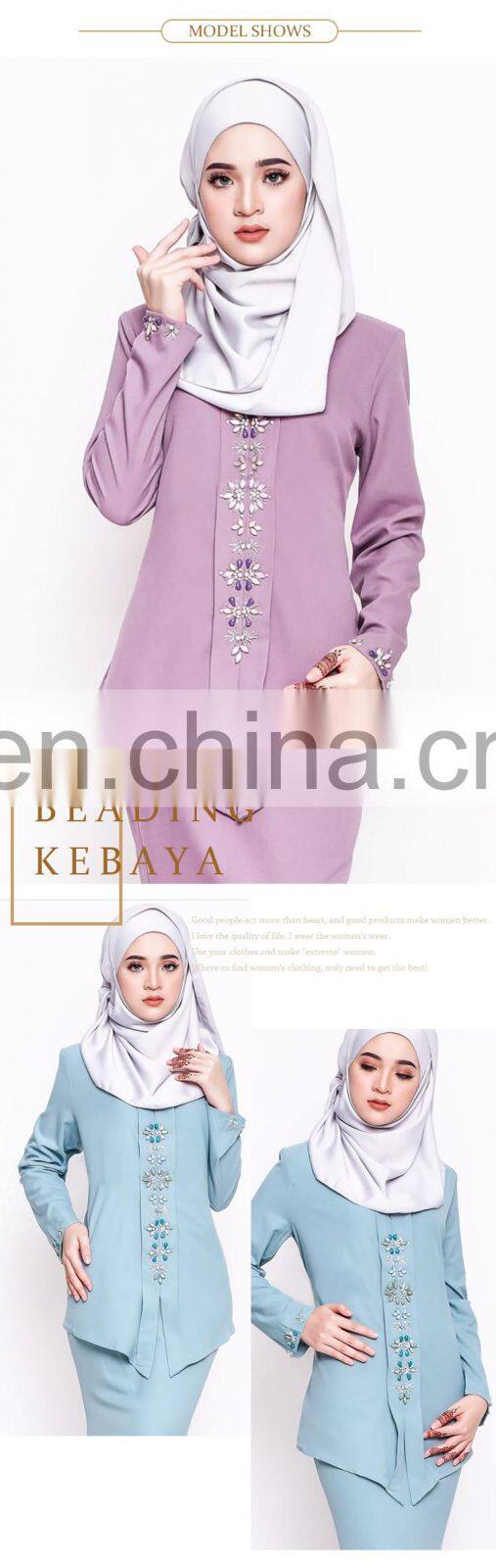 Wholesale Fashion Islamic dress Women Kebaya Kurung Women Islamic Clothing