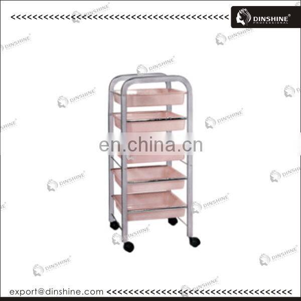 china factory directly wholesale adjustable beauty cheap hair salon drawer trolley cart
