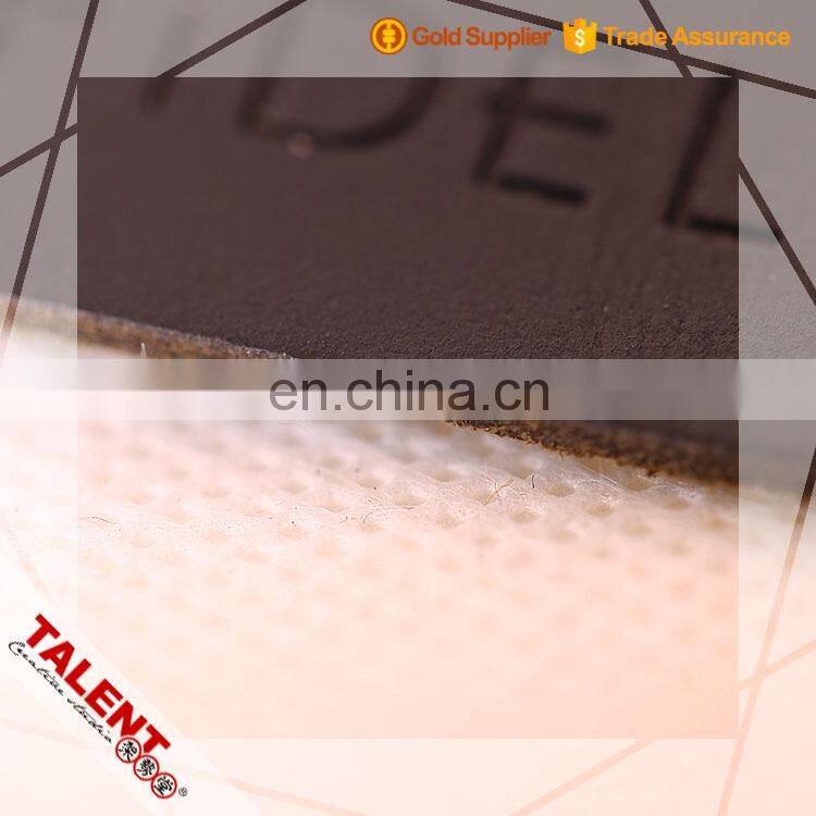 custom garment Real leather hot-pressing brand logo patch