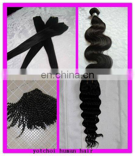 Cheap !!! hot sale factory cheap price super high quality cheap and high quality 100% human brazillian hair extensions