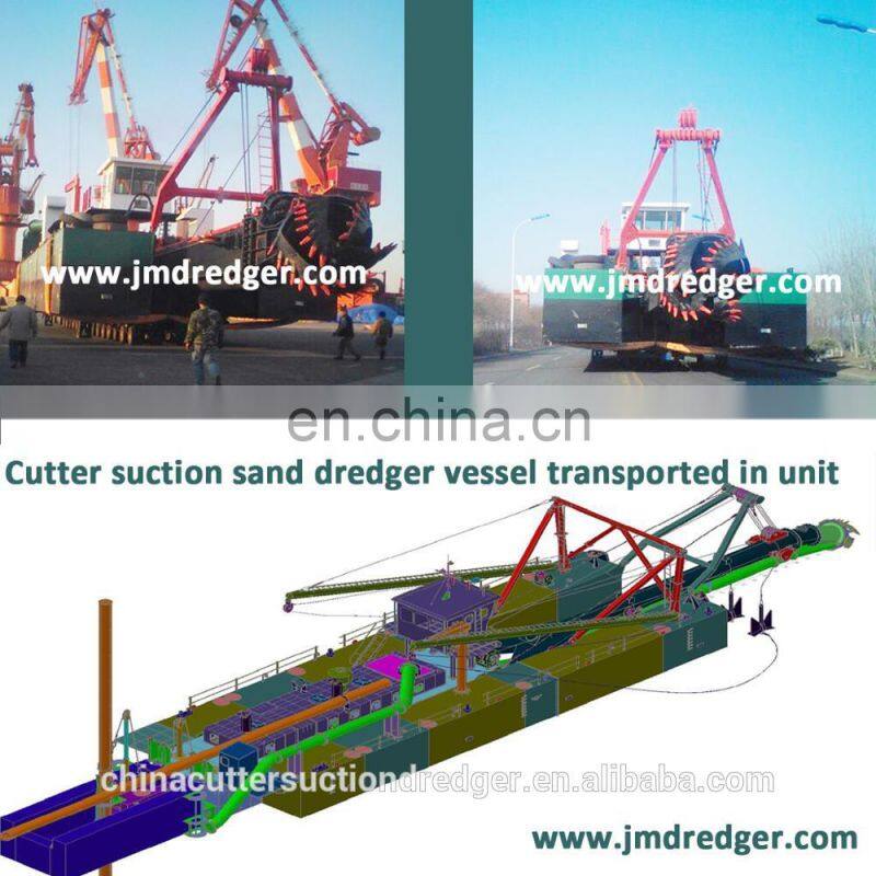 NEW hydraulic sand mining dredge equipment for sea sand dredging for sale