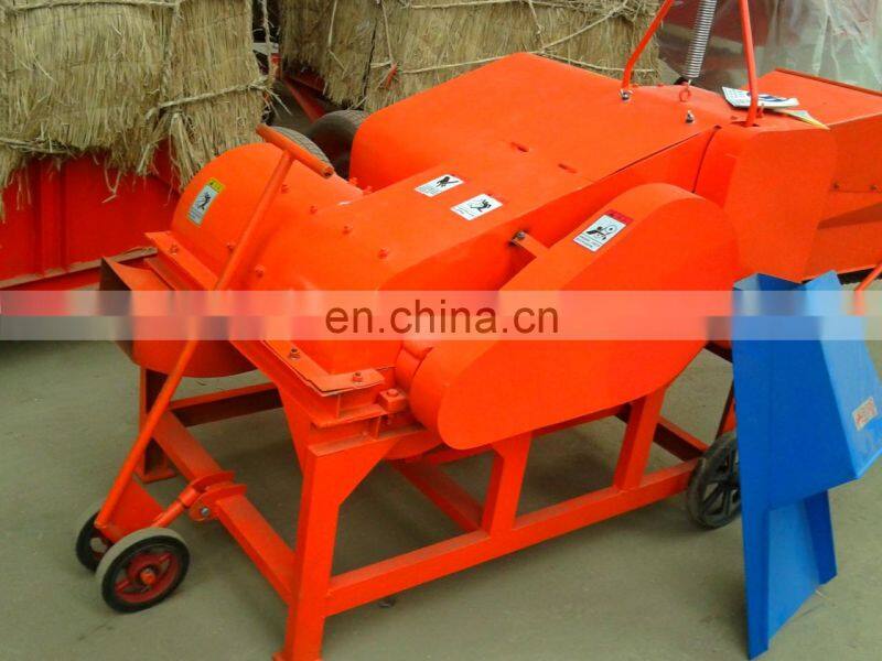 Speed adjustable Long neck corn straw crusher with Conveyor belt