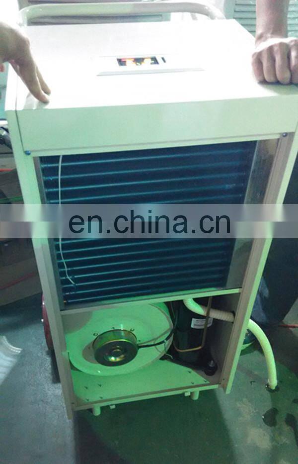 Handpush dehumidifier with two strong wheels