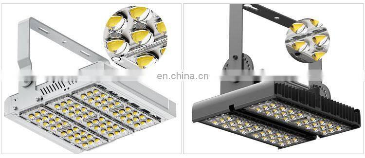 High 200000 lumens TUV CE RoHS approved adjustable module tunnel light led