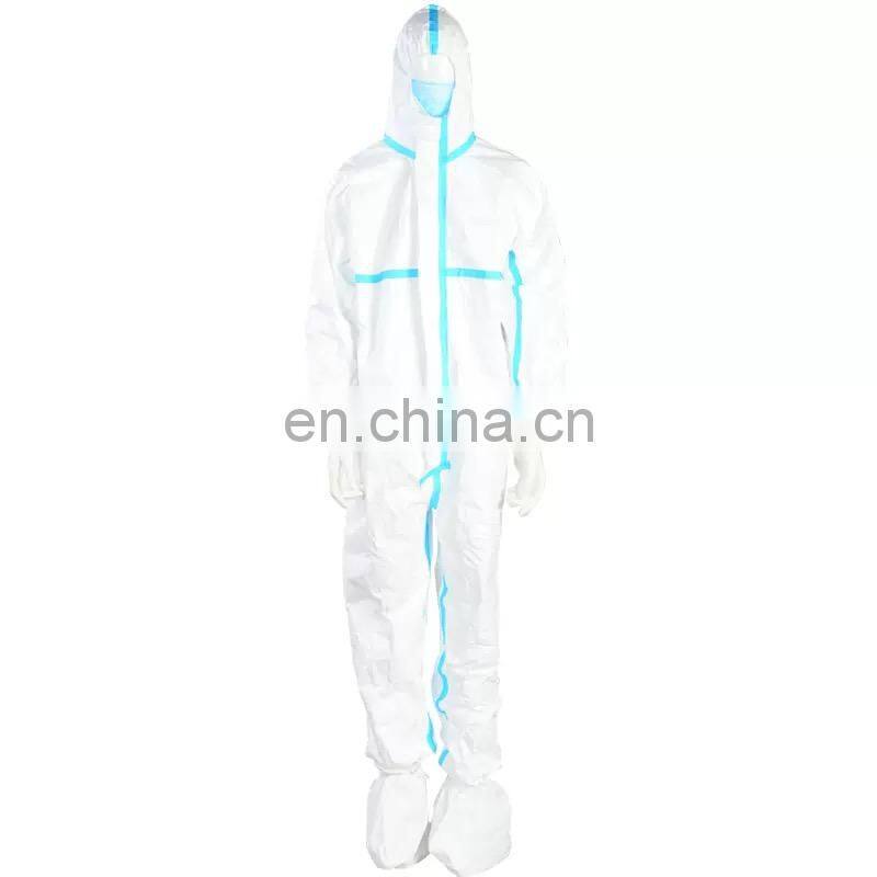 High quality disposable sterile coverall protective clothing