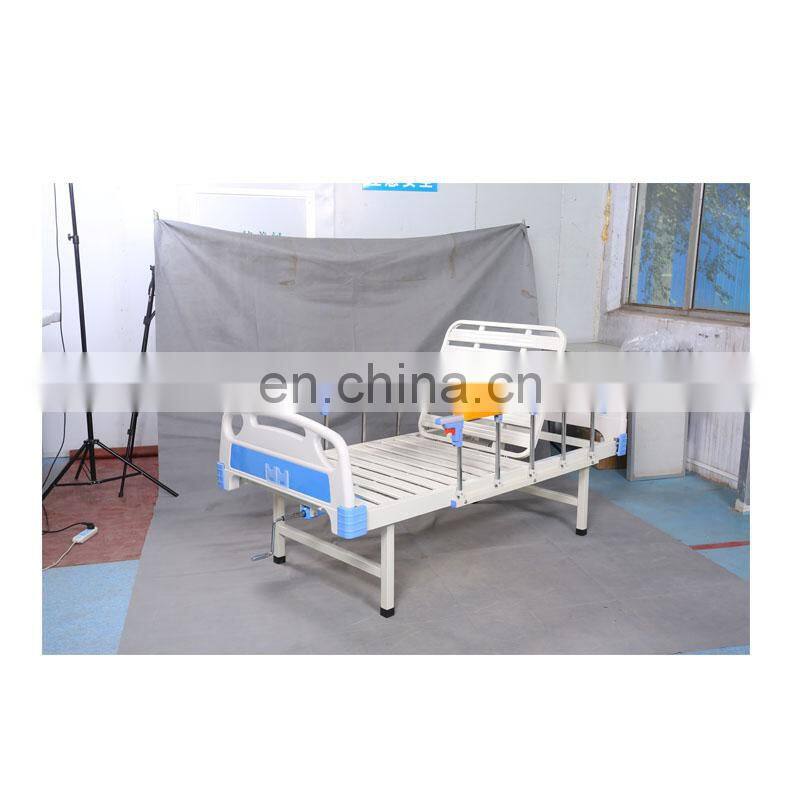 Medical single cranks manual hospital bed furniture