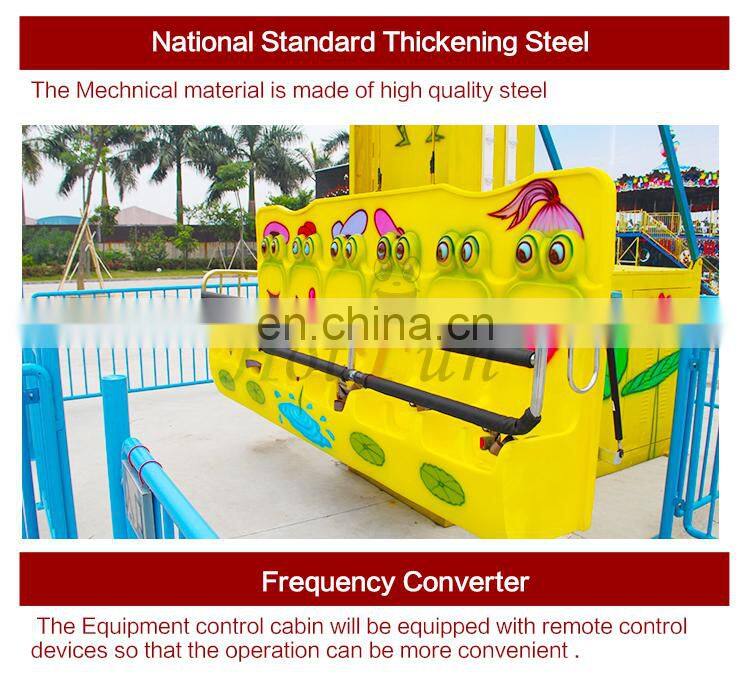 Theme park equipment little children fair ride jumping frog rides for sale