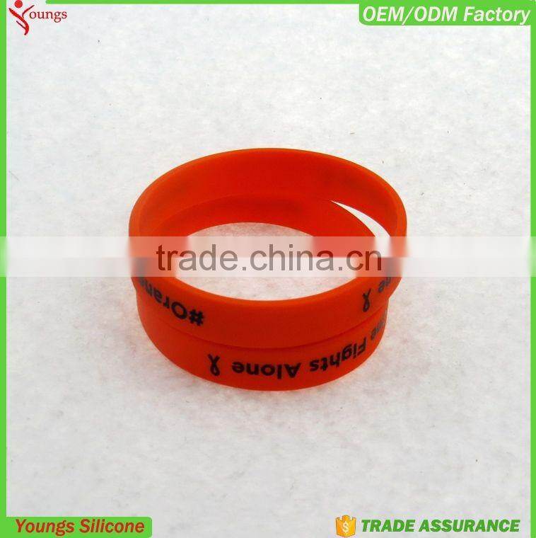 Fashion Bracelet Silicon Bracelet Rubber Silicon Bangle Custom Words Bracelet Men Jewelry