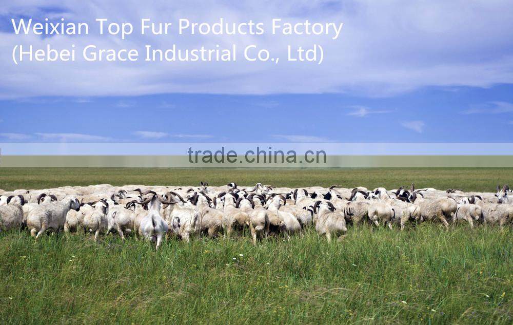 rabbit fur long scarf