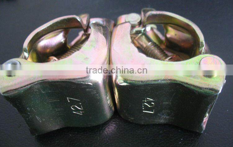 Pressed JIS type scaffolding galvanized pipe clamps