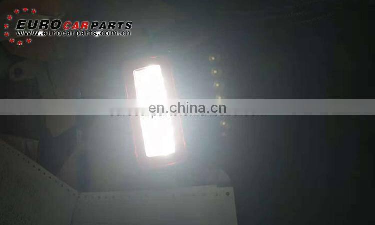 W463 rear bumper light fit for G-class W463 G500 G55 G63 tail light black and red LED g class rear bumper fog lamp