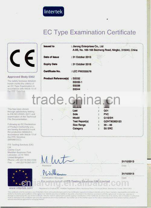 customized color OEM factory gumboots factory rain boot