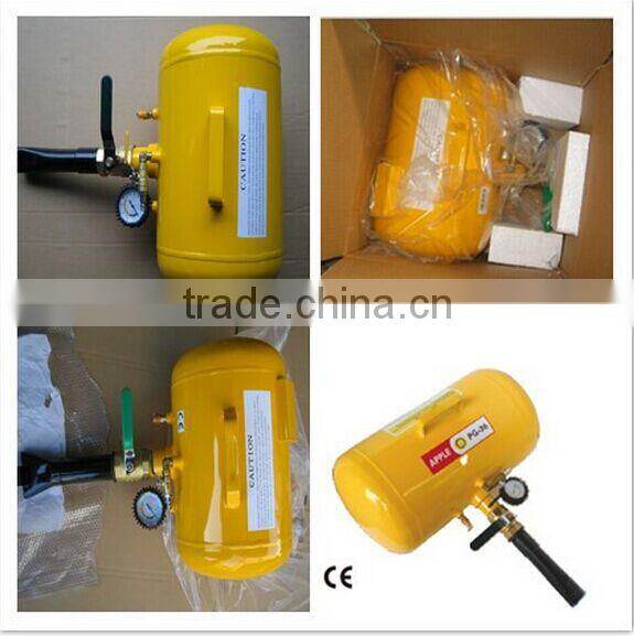 5 gallon tire bead Seater /yellow color for tire repair