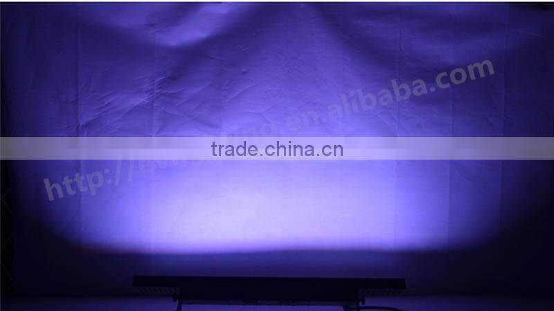 72*3W rgbwa dmx led strip wall washer light