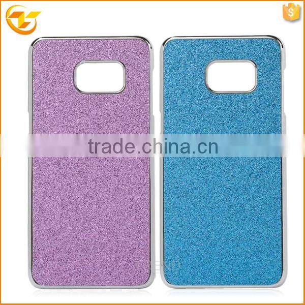 new fashion glitter sticker hard case cover for Samsung galaxy S7