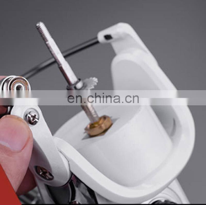 Popular 13+1BB 1000-7000 Series Metal Spinning Fishing Reel Peche White Fish Wheel fishing reel bait runner carp