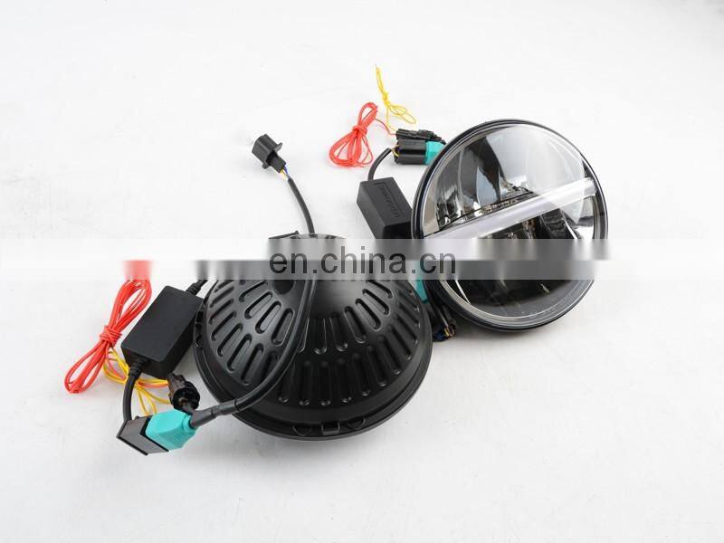 Led headlight for jeep wrangler jk 07+ accessories hight quality car head lamp