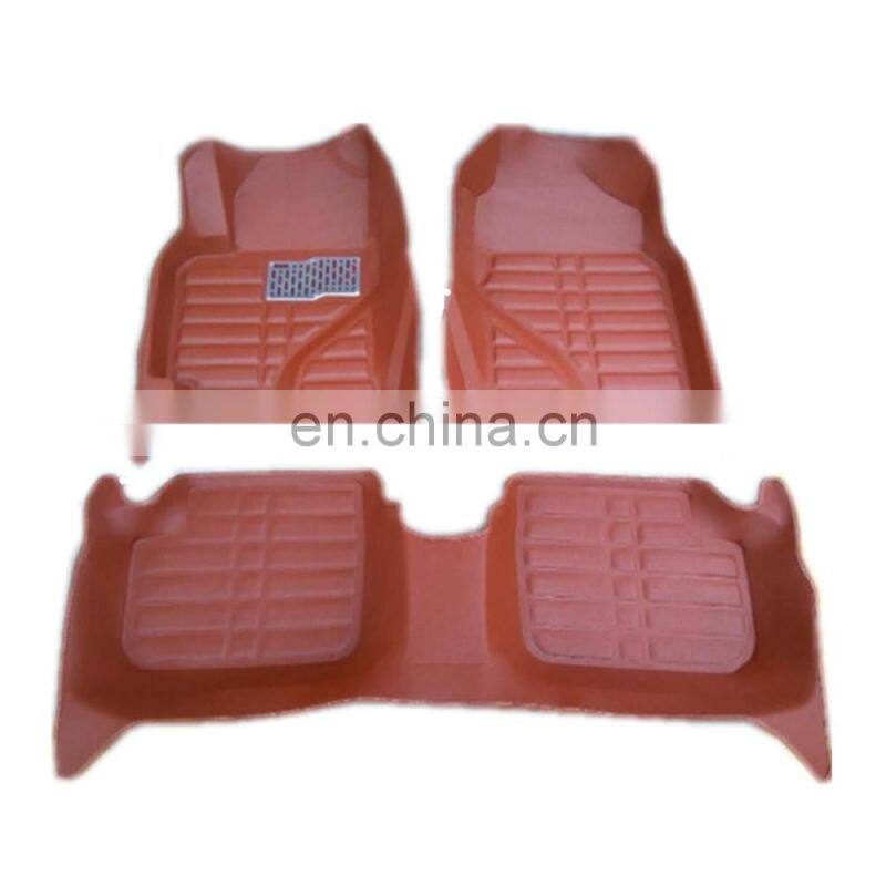3D Custom car mats leather car floor mats For Hyundai