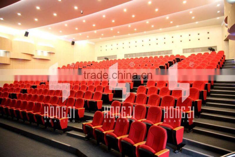 Cheap Theater furniture type foldable auditorium chair HJ63-E