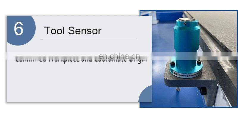 Jinan hot sale cnc vibration cnc router knife cutting machine ATC cnc router for sale