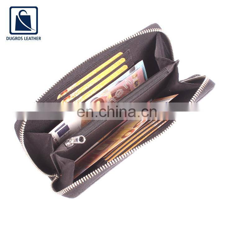 Luxury Pattern New Arrival Elegant Design Factory Hot Selling Good Quality Genuine Leather Women Wallet Supplier