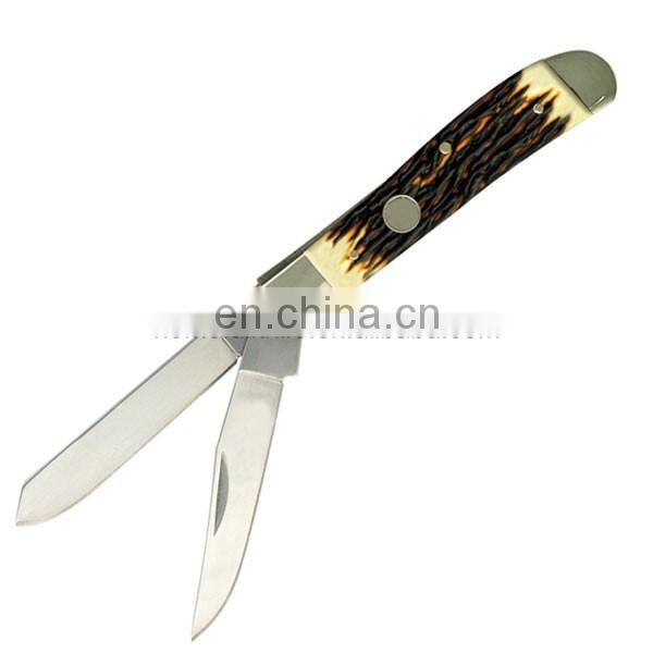 3.75'' inch Trapper knife stainless steel blade