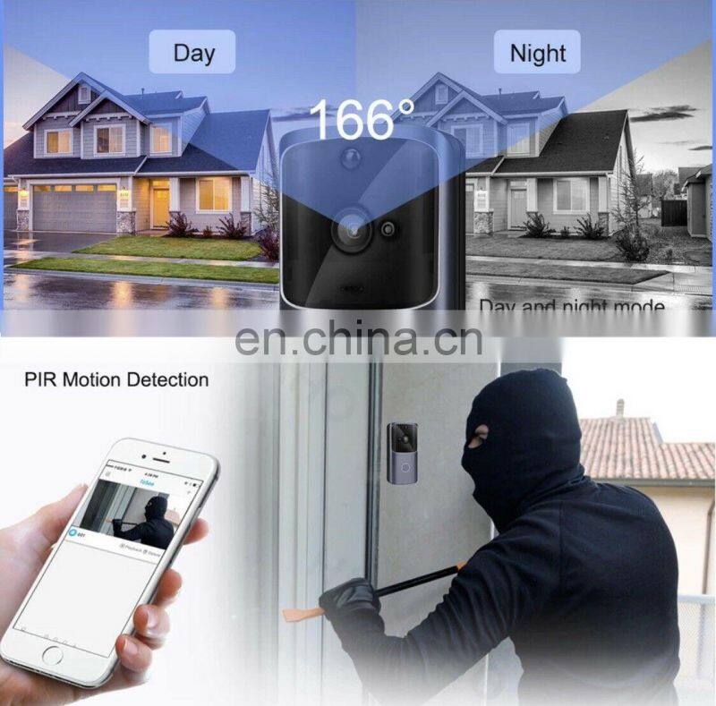 Factory price Smart home doorbell HD 1080P Ring Wifi Enabled M10 Video Doorbell