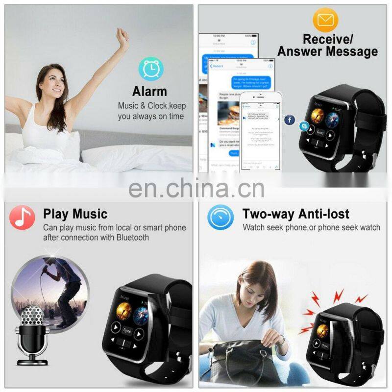 2020 Hot Selling Smart watch X6 Smartwatch with Camera wireless Smartwatch Support Android and for iphones