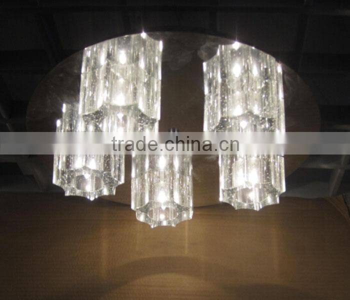 Design ceiling light/Crystal ceiling with flower shape