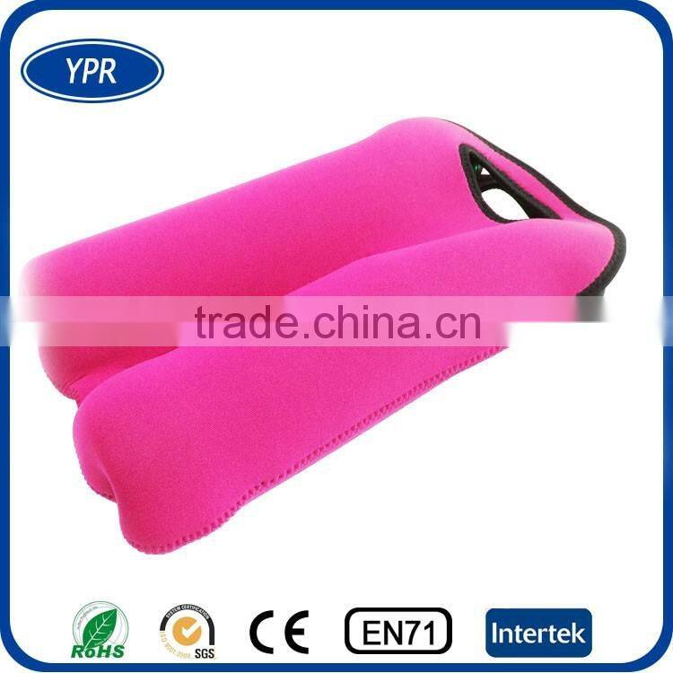 High quality competitive price single bottle wine tote neoprene