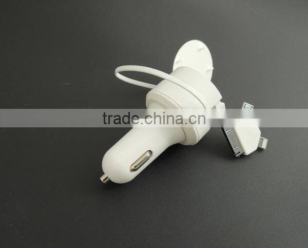 Best quality best selling car charger double usb