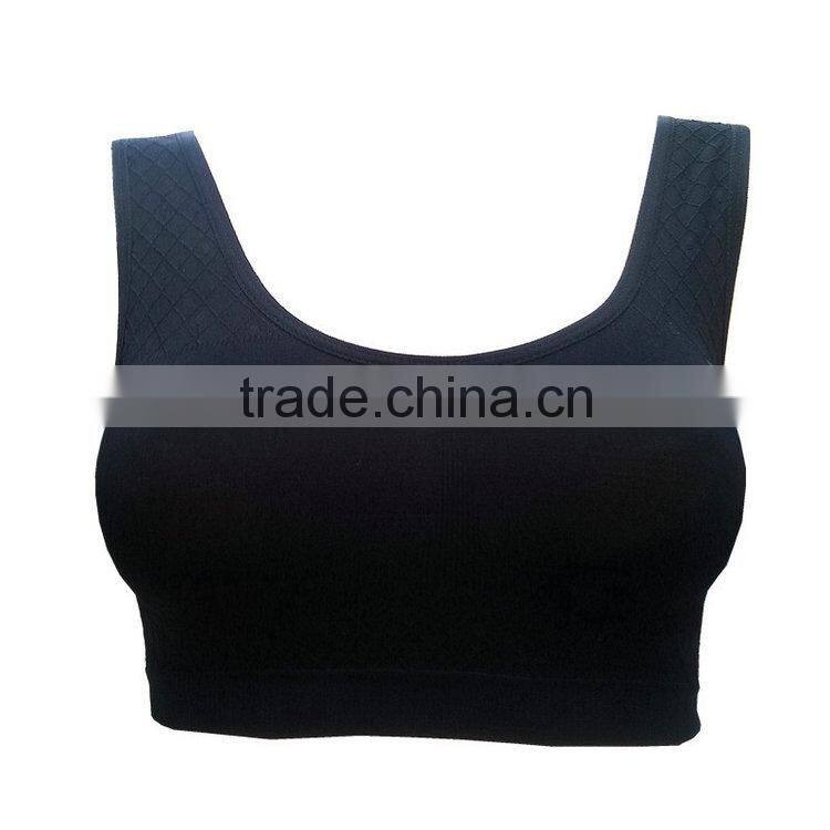 0.92USD M-XXXL Sports Bra For High Quality Big Size Push Up Cotton Sports Bras/Underwear (gdydwx003)