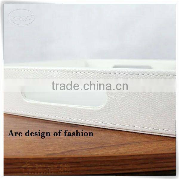 Christmas gifts hand-make customs leather shower tray