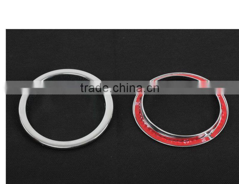 ABS Chrome fog light cover For Jeep Wrangler JK 2007+ off road auto parts jeep wrangler accessories