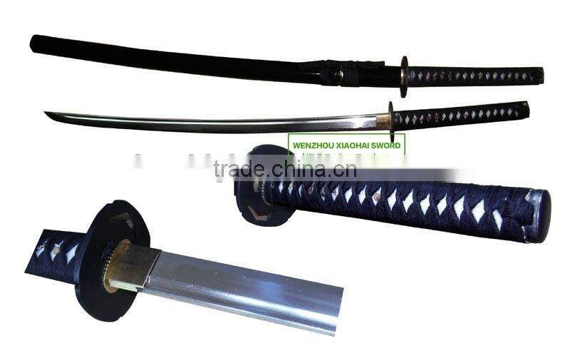 high quality damascus steel high carbon steel dragon handmade katana samurai sword HK065