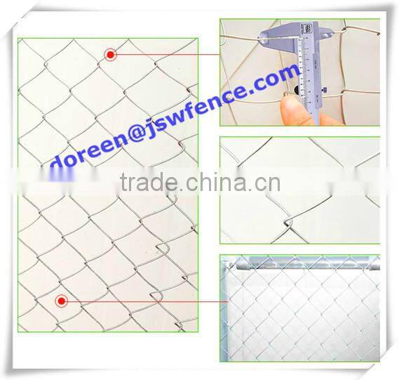 low price PVC coated chain link fence