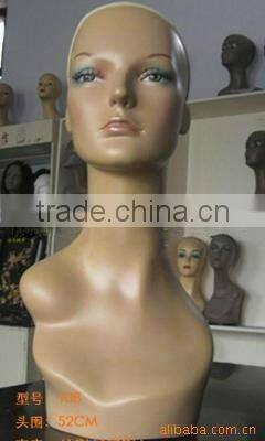 Cheap Plastic Wig Mannequin Head