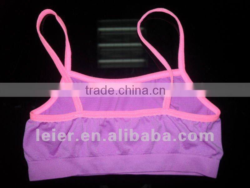 girl's seamless bra