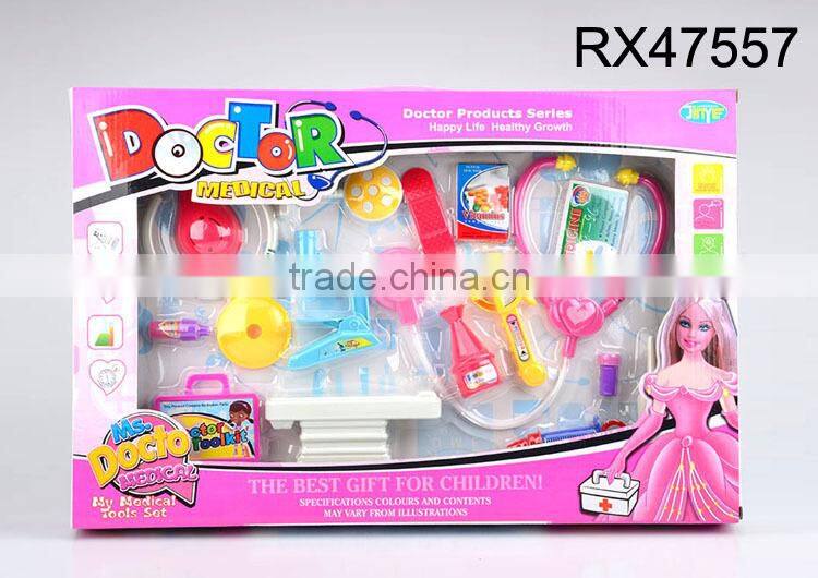 Funny kids doctor set play house toy medical kit toy