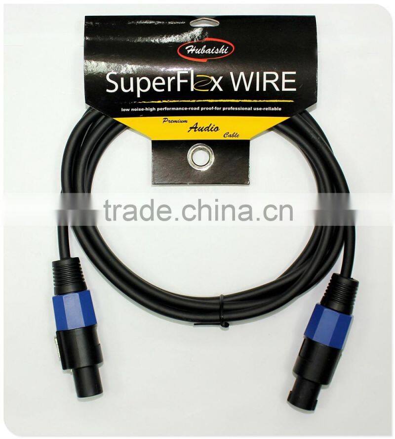 OFC High end speakon connector speaker cable For pro audio system