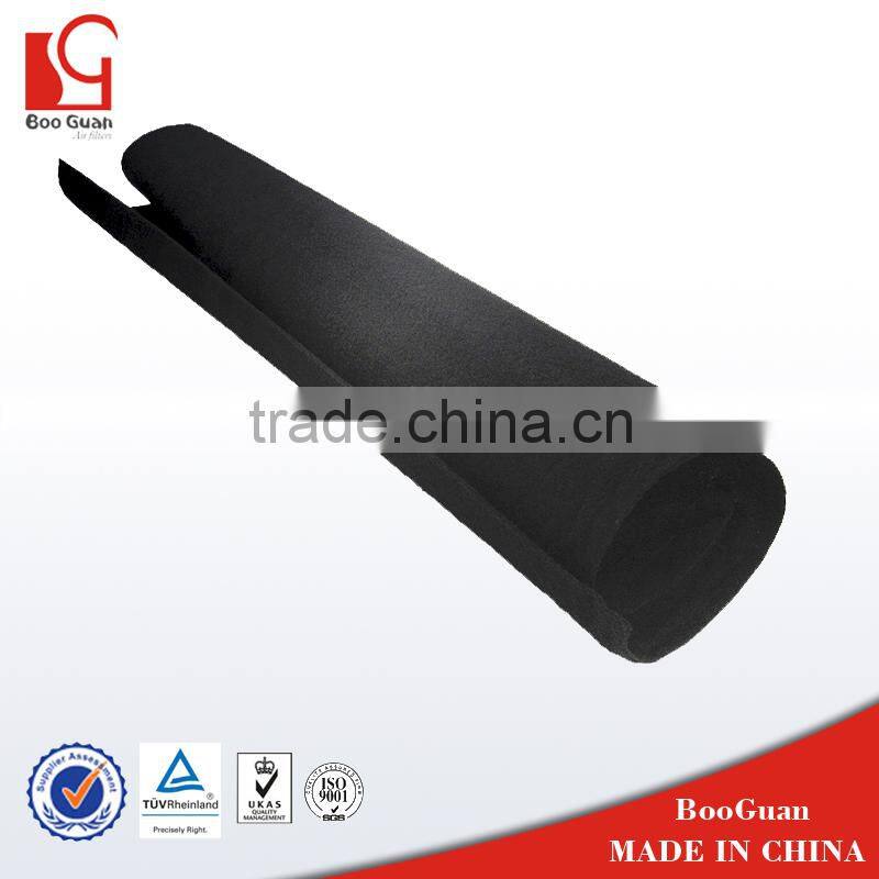 activated carbon polyester air filter rolls pads felt