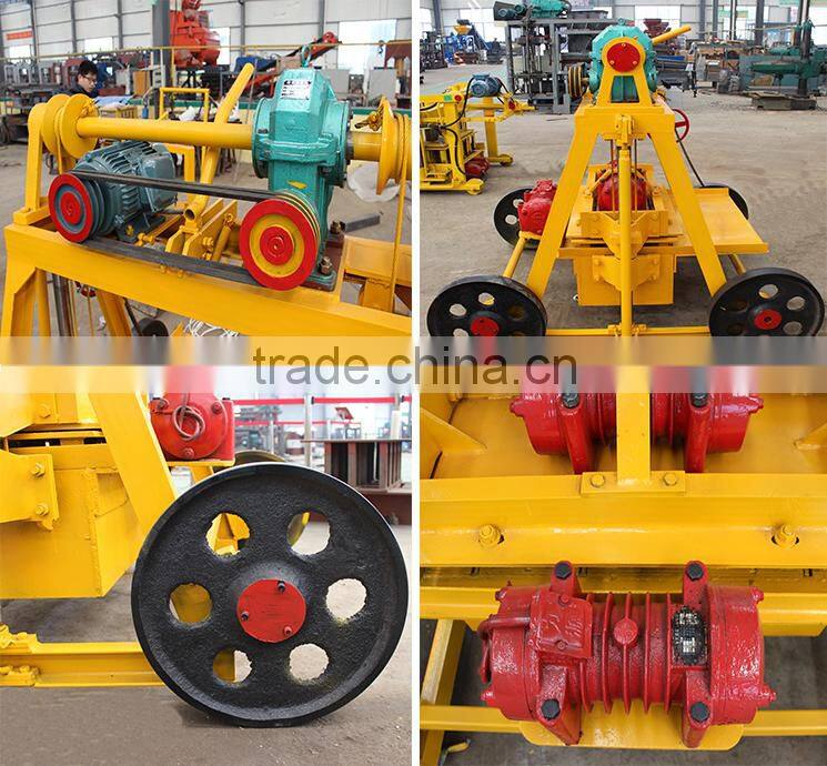 QTF40-3B manual movable block molding machine vibration